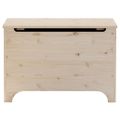 vidaXL Úložný box s vekom RANA 80x49x54 cm borovicový masív