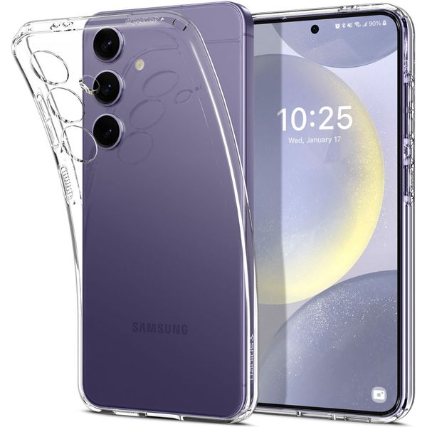 Obal Spigen Liquid Crystal pre Samsung Galaxy S24 kryštálovo čistý