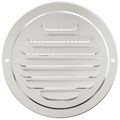 vidaXL Kryty vzduchových ventilátorov 4 ks Strieborná 80 mm