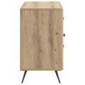 vidaXL Servírovacia skriňa Dub artisan 89 x 34,5 x 60 cm
