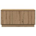 vidaXL TV skrinka 100 x 38 x 49 cm Remeselný dub Kompozitné drevo
