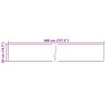vidaXL Behúň MARSA Viacfarebný 50 x 400 cm Polyester a PVC