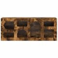 vidaXL TV skrinka ELST 100 x 35 x 40 cm Dymová dub Kompozitné drevo