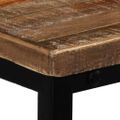 vidaXL Konzolový stolík, masívne recyklované teakové drevo 90x30x76 cm
