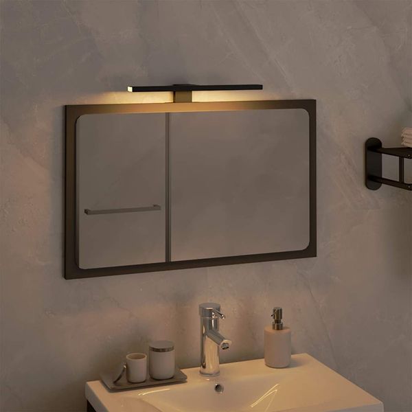 vidaXL LED lampa na zrkadlo 5,5 W, teplé biele svetlo 30 cm 3000 K