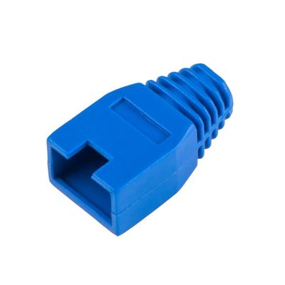 Kryt gumový pre konektor RJ45 modrý