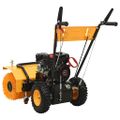 vidaXL Benzínová snehová fréza a zametač 2 v 1 6,5 HP
