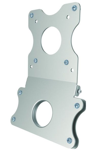 Neomounts  FPMA-VESAMAC2127 / VESA Conversion Plate - Apple MAC to VESA 75x75 / Silver Adaptér, fixní, pro monitory a obrazovky Apple iMac, VESA, úhloprícka 21,5-27", nosnost 15kg, stríbrný