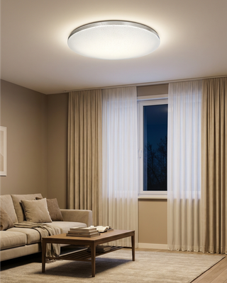 LED stropné svietidlo TR-613C - VENTA 80W 7600lm ø78cm CCT + ovládač Trixline