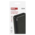 Powerbanka EMOS AlphaQ3, 20 000 mAh, 22,5 W, čierna