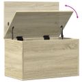 vidaXL Úložný box dub sonoma 60x35x35 cm kompozitné drevo