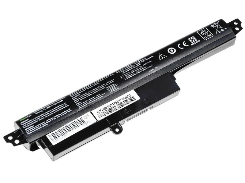 AS91 Green Cell Battery for Asus X200 X200C X200CA X200L X200LA / 11,25V 2200mAh