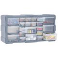 vidaXL Organizér s 22 zásuvkami 49x16x25,5 cm