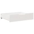 vidaXL Zásuvky pod posteľ 2 ks biele 75x55x17 cm masívna borovica