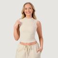 Dámsky Top Turtleneck NEO Almond - GymBeam, veľkosť XL