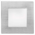 LED orientačné vstavané svietidlo AMAL 80×80, 2W teplá b.,IP65