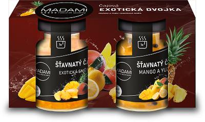 Exotická čajová dvojka