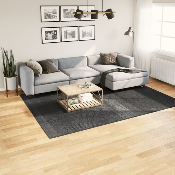 vidaXL Koberec IZA krátky vlas škandinávsky vzhľad antracit 200x280 cm