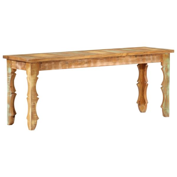 vidaXL Lavica 110x35x45 cm masívne recyklované drevo