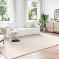 vidaXL Kusové koberce Obdĺžnikový SIROLO Béžová 280 x 200 cm Polyester