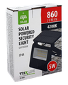 TR 385S LED Solárny reflektor 5W 4200K s pohybovým senzorom Trixline