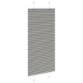 vidaXL plisovaná roleta antracitová 55x150 cm Šírka látky 54,4 cm