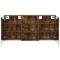 vidaXL Set kabinetov do kúpeľne 3 ks 126 x 16 x 62.5 cm