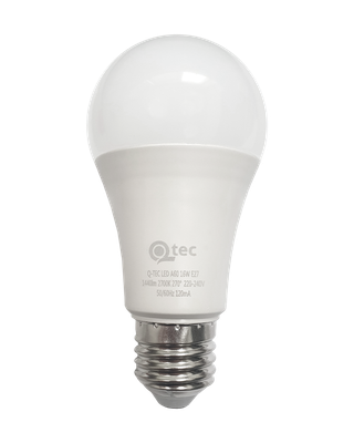 LED žiarovka Qtec 16W 1440lm A60 E27 2700K