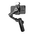 Stabilizátor AOCHUAN X2 s RGB osvetlením (čierny)