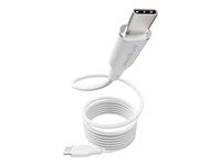 PanzerGlass empower magnetický kábel 240 W USB-C/USB-C, 1,5 m biely
