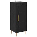 vidaXL Highboard 2 ks Čierny dub 34,5 x 34 x 180 cm Kompozitné drevo