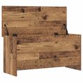 vidaXL Úložná truhlica Staré drevo 100 x 40 x 50 cm Kompozitné drevo