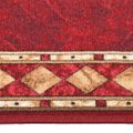 vidaXL Koberec behúň červený 100x350 cm protišmykový