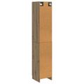 vidaXL Sada skríň 2 ks 33 x 34,5 x 87 cm Kompozitné drevo Dub artisan
