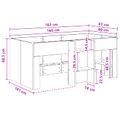 vidaXL Rám postele pre deti na vysokej posteli Dub sonoma 80 x 160 cm