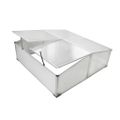 Skleník 4 viečka 108 x 41 x 110 cm