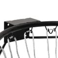 vidaXL Basketbalový kôš čierny 39 cm oceľ