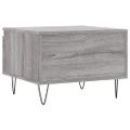vidaXL Konferenčné stolíky 2 ks sivé sonoma 50x46x35 cm kompoz. drevo