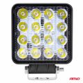 LED pracovné svetlo AWL10 16LED FLOOD 9-36V AMiO-02424