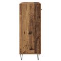 vidaXL Servírovacia skriňa Staré drevo 69,5 x 34 x 90 cm