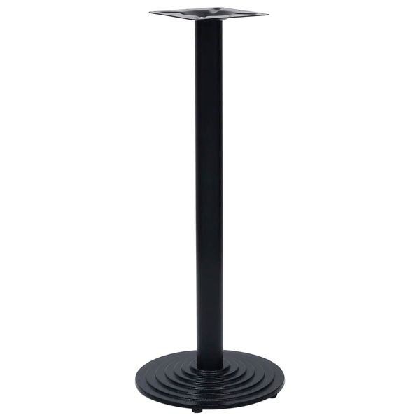 VidaXL Bistro Table Noha Čierna Ø43x107 cm Liatina