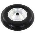 vidaXL Kolesá na fúrik z PU s nápravami 2 ks 4.00-8 390 mm
