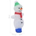 vidaXL LED vianočná akrylová figúrka snehuliaka exteriér aj interiér 30 cm