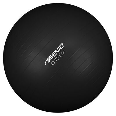 Avento Fitlopta s priemerom 75 cm čierna