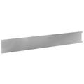 vidaXL Obrubník trávnika 10 ks 102 x 15 x 4 cm Oceľ Strieborná