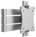 Neomounts FPMA-W830/Držák displeje/na stěnu/10-27"/sklopný/3 čepy/VESA 100X100/nosn. 12kg/stříbrný Držák, VESA, nástenný, pro LCD a TV, úhloprícka 10"-27", náklon 140°, otácení 180°, nosnost 12kg, stríbrný