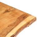 vidaXL Stolová doska, akáciový masív 100x(50-60)x3,8 cm