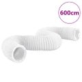 vidaXL Ventilačné potrubie PVC 6 m Ø20 cm