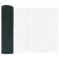 vidaXL Zvarené pletivo s podperami 10 x 0,4 m PVC potiahnutá oceľ