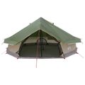 vidaXL Tipi stan 20-miestny Zelená Polyester a oceľ